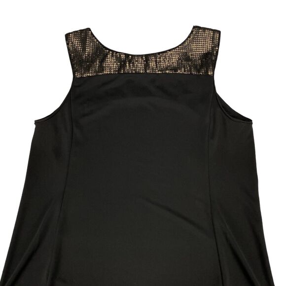 Narciso Rodriguez Tank Top Womens Large Black Gold Sequin Sleeveless Pullover - Picture 11 of 12